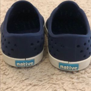 Unisex child Navy Blue Native Shoes